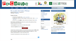 Desktop Screenshot of percontare.asphi.it